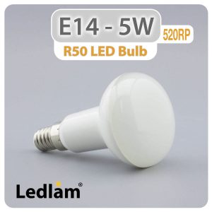 Ledlam E14 R50 LED Reflector Bulb 5W 520RP 01 1