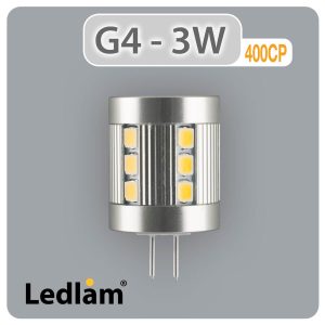 Ledlam G4 400CP 3W LED Capsule Bulb 02