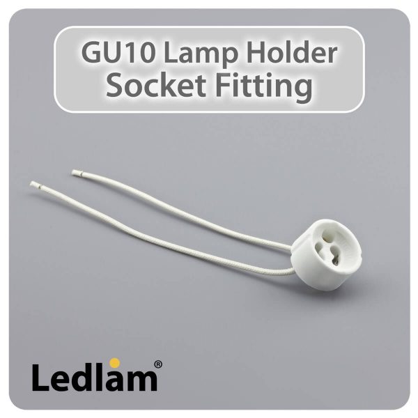 Ledlam GU10 Lamp Holder Socket Fitting 30154 01 3