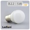 B22 LED Golf Ball Bulb 5W 510GP