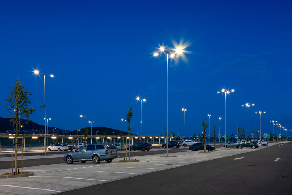 led parking lot lights