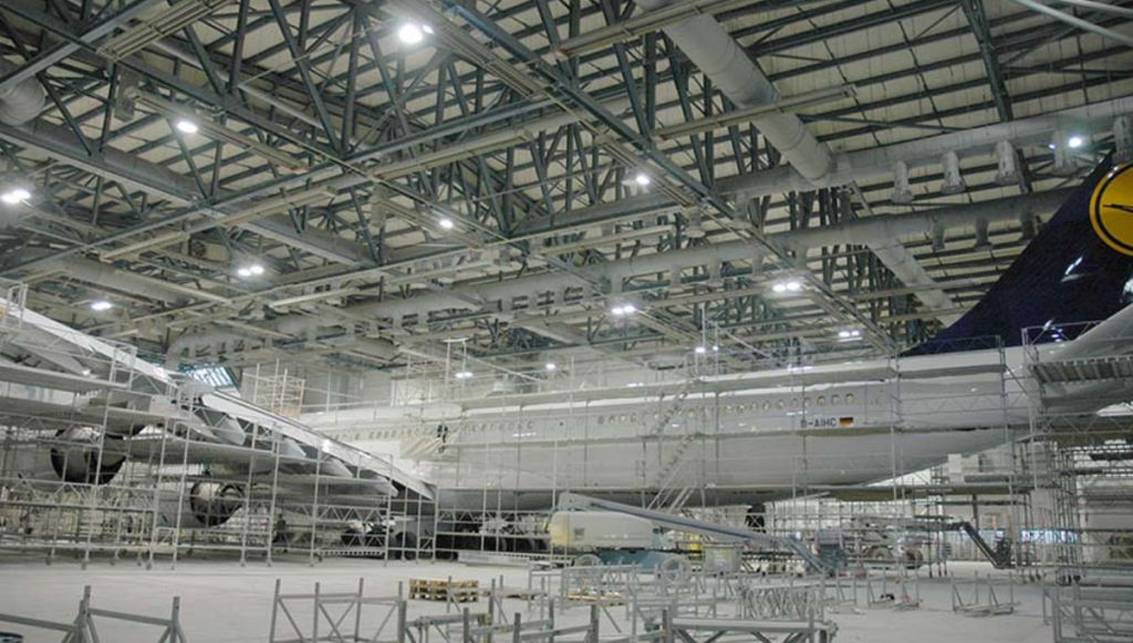 Aircraft Hangar Lighting 1200x1200